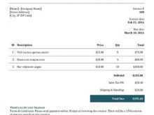 91 Visiting Blank Invoice Template For Microsoft Excel Formating by Blank Invoice Template For Microsoft Excel