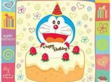 91 Visiting Doraemon Birthday Card Template Templates by Doraemon Birthday Card Template