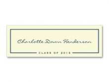 91 Visiting Name Card Template For Graduation Announcements Layouts with Name Card Template For Graduation Announcements