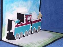 91 Visiting Train Pop Up Card Template Maker with Train Pop Up Card Template