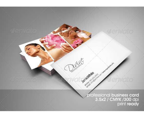 92 Best Business Card Template Spa Formating for Business Card Template Spa