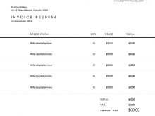 92 Best Freelance Invoice Template Indesign For Free for Freelance Invoice Template Indesign