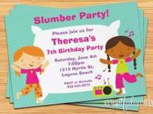 Pajama Party Flyer Template