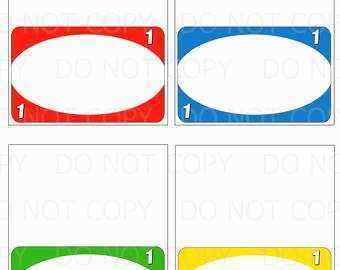 free uno card template printable templates