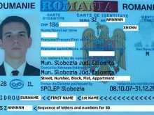 92 Best Romania Id Card Template Photo for Romania Id Card Template
