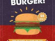 92 Blank Burger Promotion Flyer Template Now for Burger Promotion Flyer Template