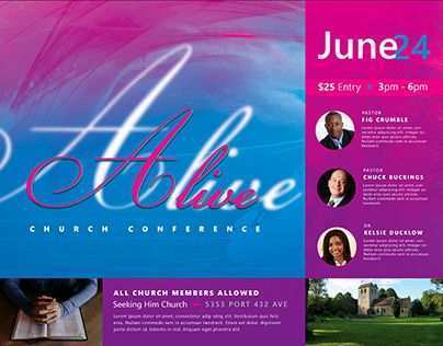 92 Blank Church Conference Flyer Template With Stunning Design with Church Conference Flyer Template