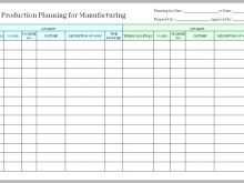 92 Blank Simple Production Schedule Template Templates by Simple Production Schedule Template