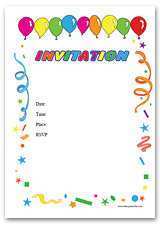 92 Create Birthday Cards Templates Invitation Layouts with Birthday Cards Templates Invitation