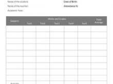 92 Create High School Report Card Template Excel PSD File by High School Report Card Template Excel