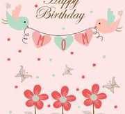 92 Creating Birthday Card Template Mom For Free with Birthday Card Template Mom