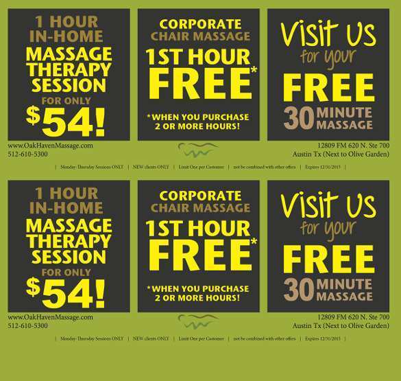 92 Creating Chair Massage Flyer Templates in Word for Chair Massage Flyer Templates