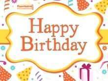 92 Creating Free Happy Birthday Card Template Word Now with Free Happy Birthday Card Template Word