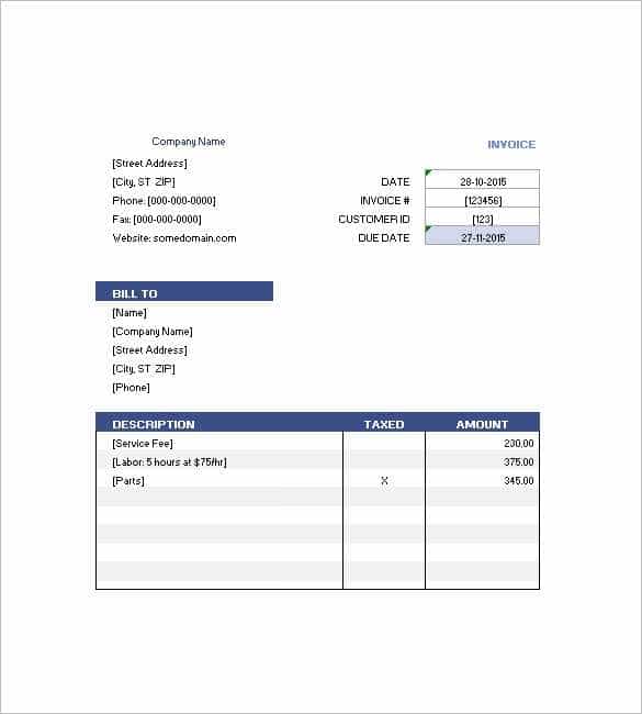 92 Creating Hotel Invoice Template Excel Layouts with Hotel Invoice Template Excel