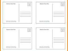 92 Creating Postcard Template On Word Maker by Postcard Template On Word