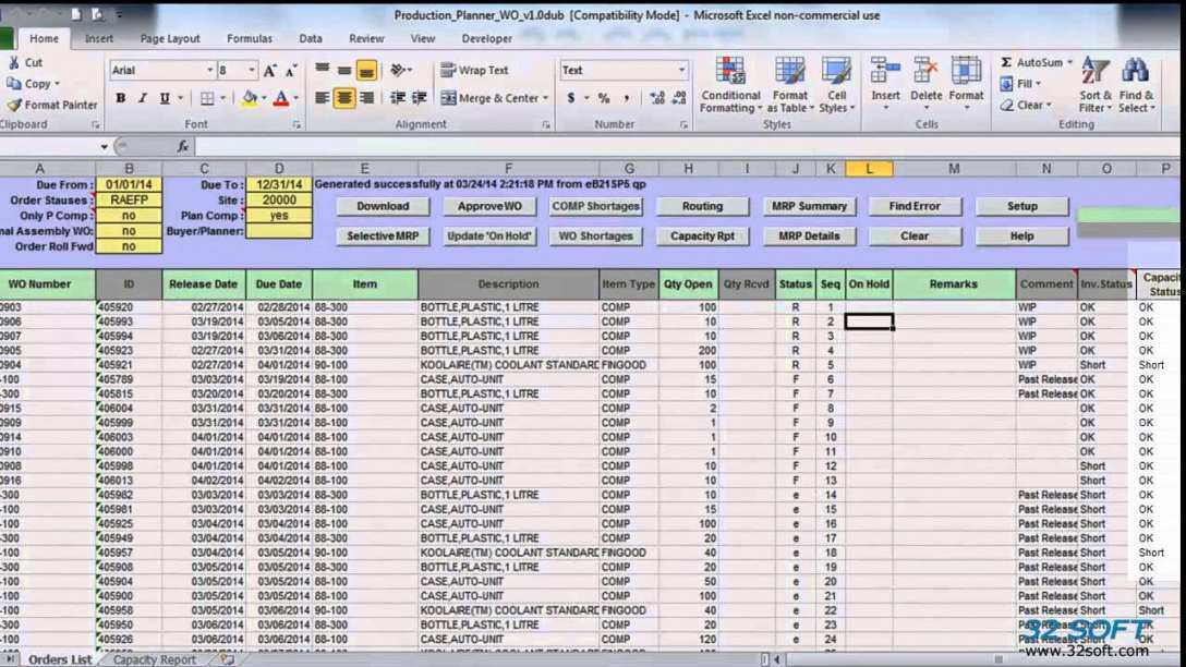 92 Creating Production Schedule Example Excel Templates for Production Schedule Example Excel