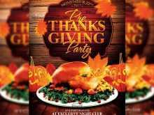 92 Creative Thanksgiving Party Flyer Template With Stunning Design by Thanksgiving Party Flyer Template