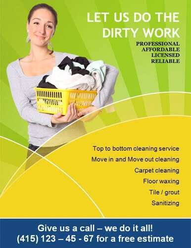 92 Customize Cleaning Service Flyer Template Maker for Cleaning Service Flyer Template