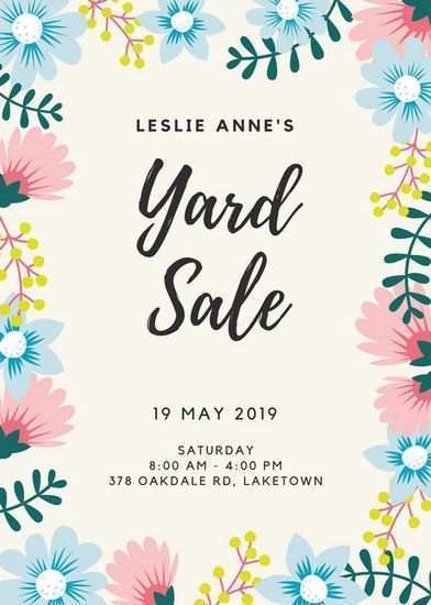 92 Customize Our Free Plant Sale Flyer Template in Photoshop with Plant Sale Flyer Template