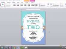 Word Invitation Card Templates