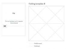 4 Fold Birthday Card Template