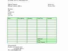 92 Format Contractor Invoice Template Uk in Word for Contractor Invoice Template Uk