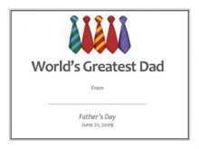 92 Format Father S Day Gift Card Templates Formating with Father S Day Gift Card Templates