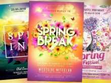 92 Format Free Spring Flyer Templates PSD File with Free Spring Flyer Templates