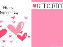 92 Format Mother S Day Card Blank Template Templates for Mother S Day Card Blank Template