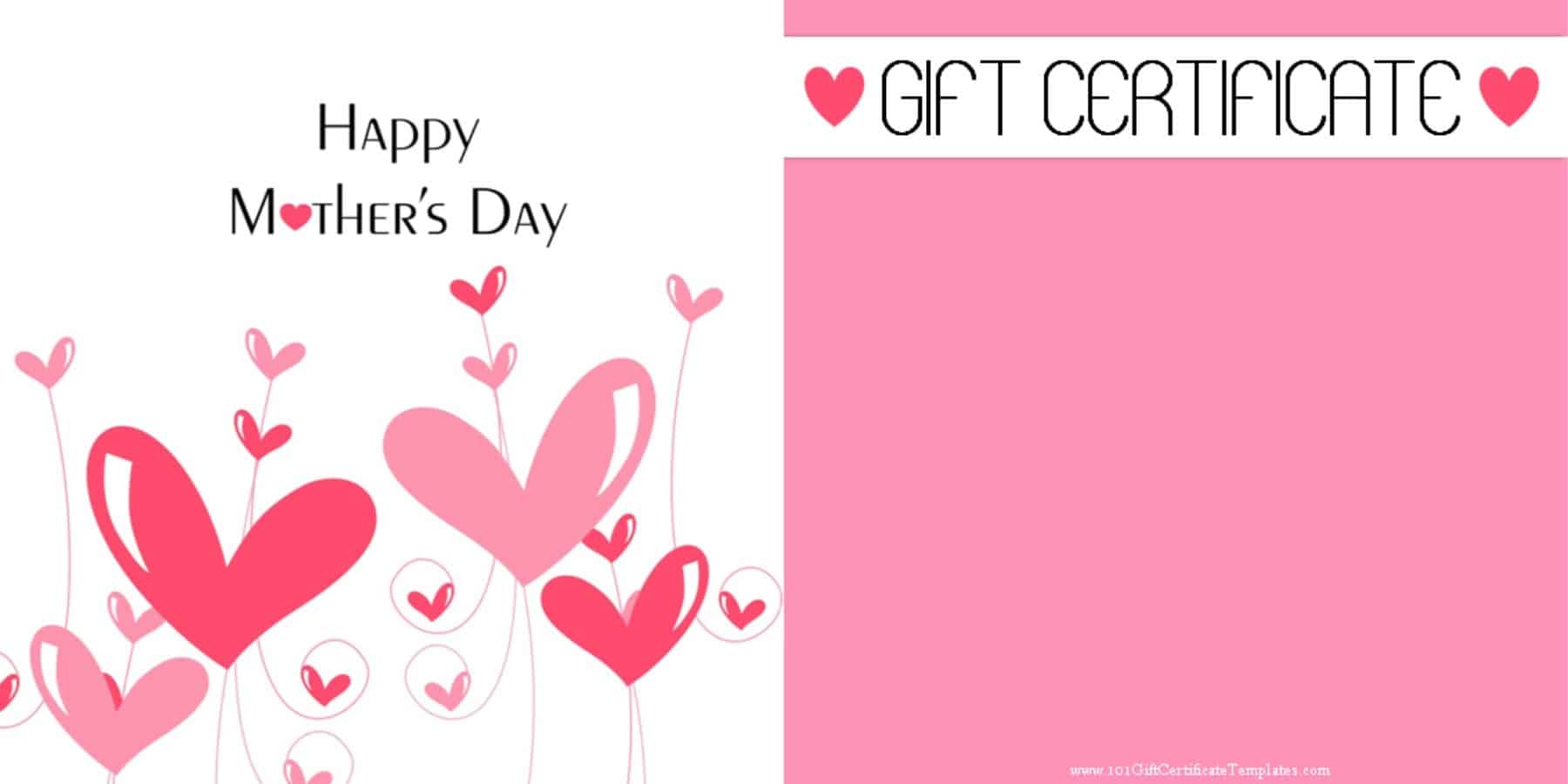 92 Format Mother S Day Card Blank Template Templates for Mother S Day Card Blank Template