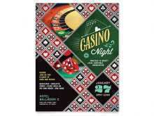 92 Free Printable Casino Night Flyer Blank Template PSD File with Casino Night Flyer Blank Template