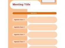 92 Free Printable Creative Meeting Agenda Template in Word with Creative Meeting Agenda Template
