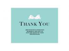 92 Free Thank You Card Template Bridal Shower Photo by Thank You Card Template Bridal Shower
