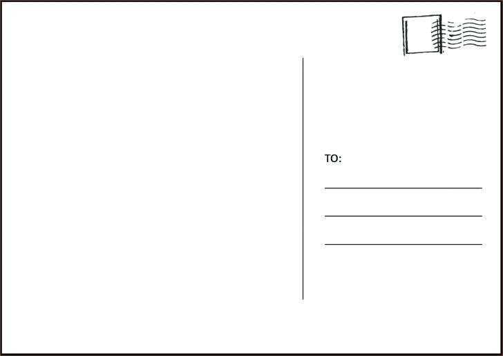 Postcard Template Microsoft Word