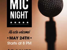 92 Online Open Mic Flyer Template Free Photo for Open Mic Flyer Template Free