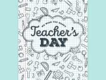 92 Online Teachers Day Card Template Free Download Layouts with Teachers Day Card Template Free Download