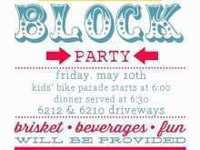 92 Printable Block Party Template Flyer Now for Block Party Template Flyer