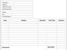 92 Report Blank Invoice Template Google Sheets For Free for Blank Invoice Template Google Sheets