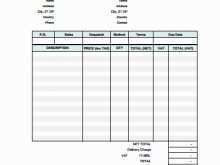 92 Report Blank Vat Invoice Template Photo by Blank Vat Invoice Template
