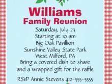 92 Report Free Printable Family Reunion Flyer Templates For Free with Free Printable Family Reunion Flyer Templates