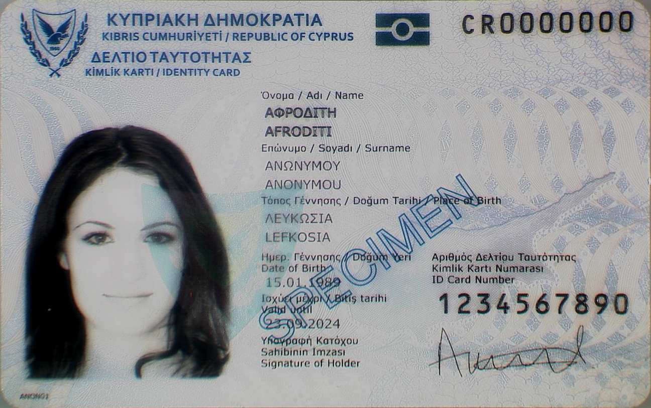 Georgia Id Card Template