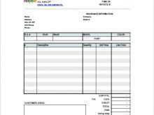 92 Report Vehicle Tax Invoice Template Formating with Vehicle Tax Invoice Template