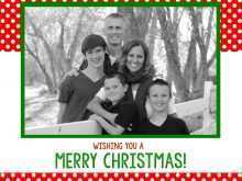 92 Standard Free Christmas Card Template For Photos Layouts by Free Christmas Card Template For Photos