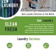 Laundry Flyers Templates