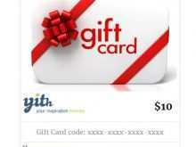 92 The Best E Gift Card Template for Ms Word for E Gift Card Template
