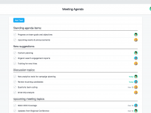 92 The Best Meeting Agenda Template For Email Download by Meeting Agenda Template For Email