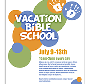 92 The Best Vbs Flyer Template Formating for Vbs Flyer Template