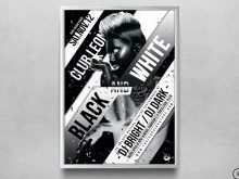 92 Visiting Black And White Party Flyer Template in Word with Black And White Party Flyer Template