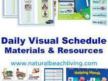 93 Adding Visual Schedule Template For Home For Free with Visual Schedule Template For Home