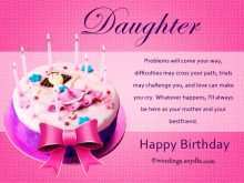 93 Best Birthday Card Template Daughter PSD File by Birthday Card Template Daughter